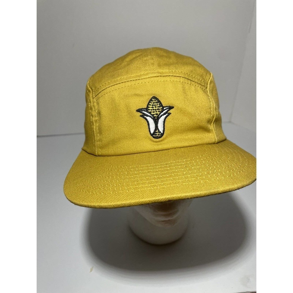 Cool Dad Hat 5 Panel Chef Hat Gabe Erales “Maìz” Austin, Texas Corn Camper Hat